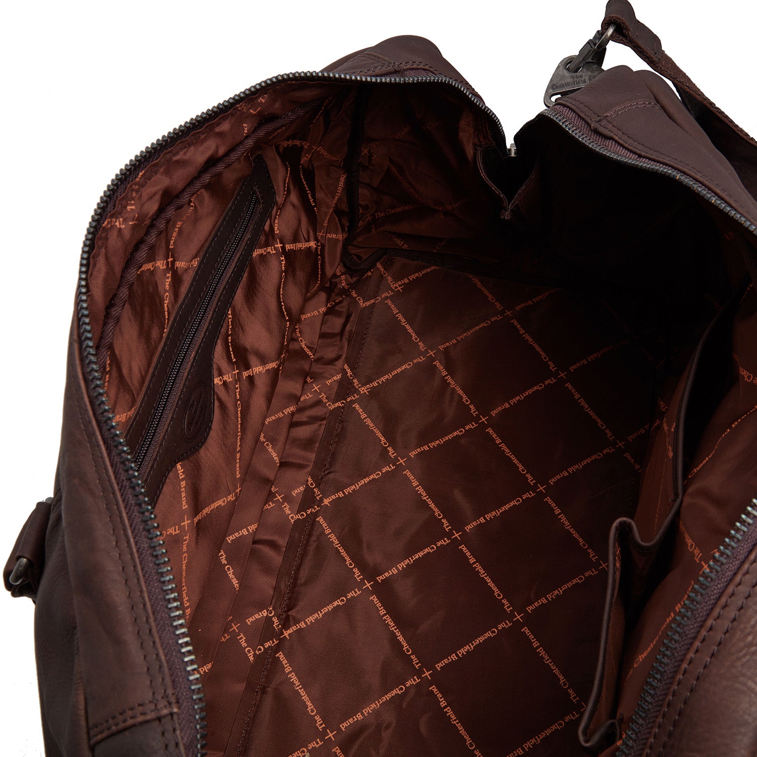 Leather Travel Bag Brown Melbourne