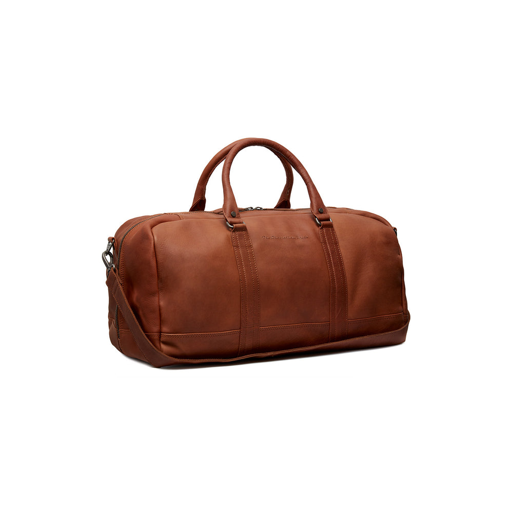 Leather Weekender Bag Cognac Melbourne