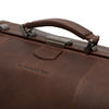 Sac de Voyage en Cuir Marron Texel