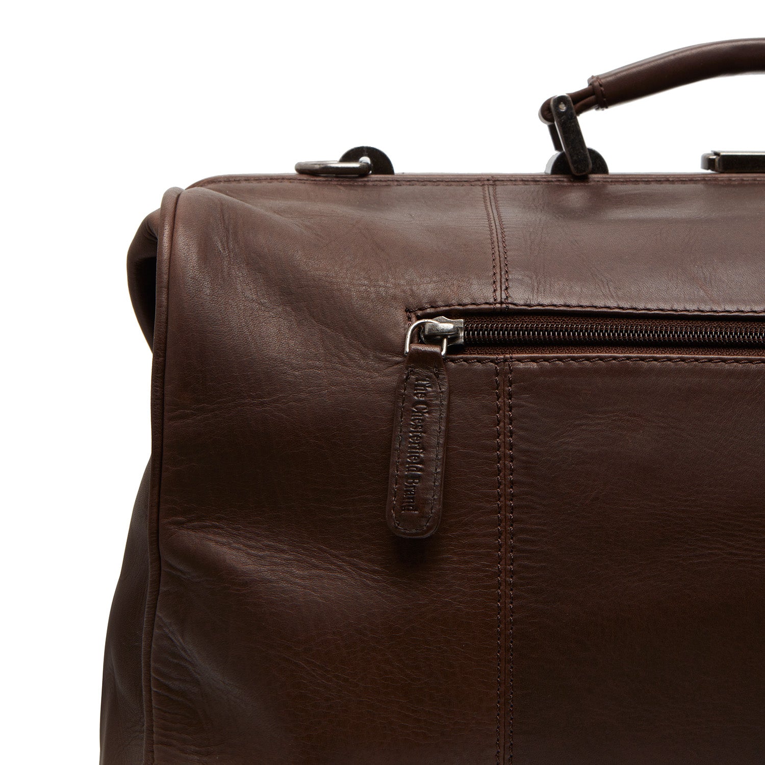 Sac de Voyage en Cuir Marron Texel