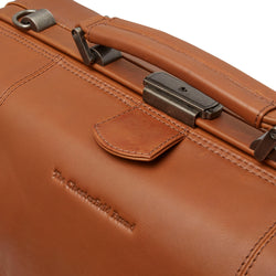 Leren Reistas Cognac Texel