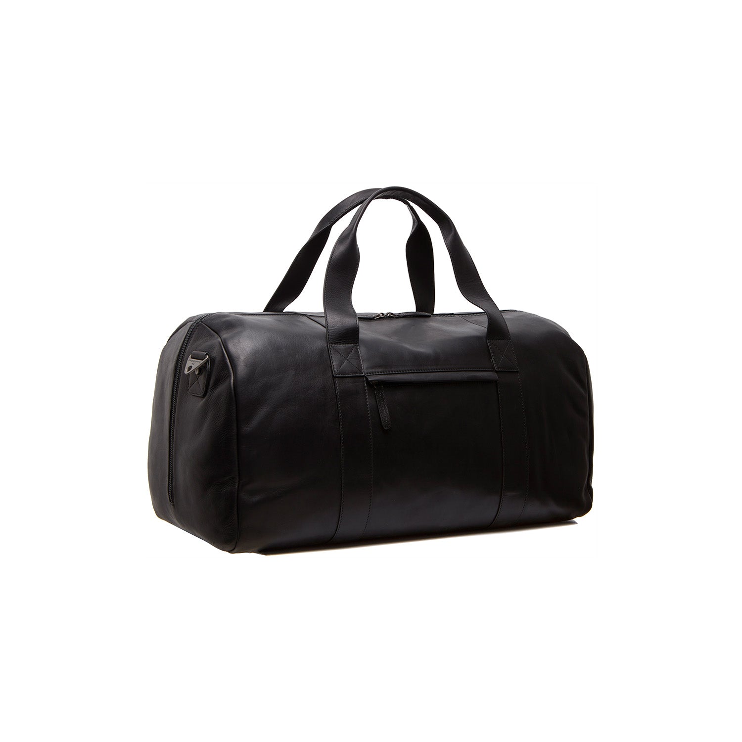 Leather Travel Bag Black Hudson