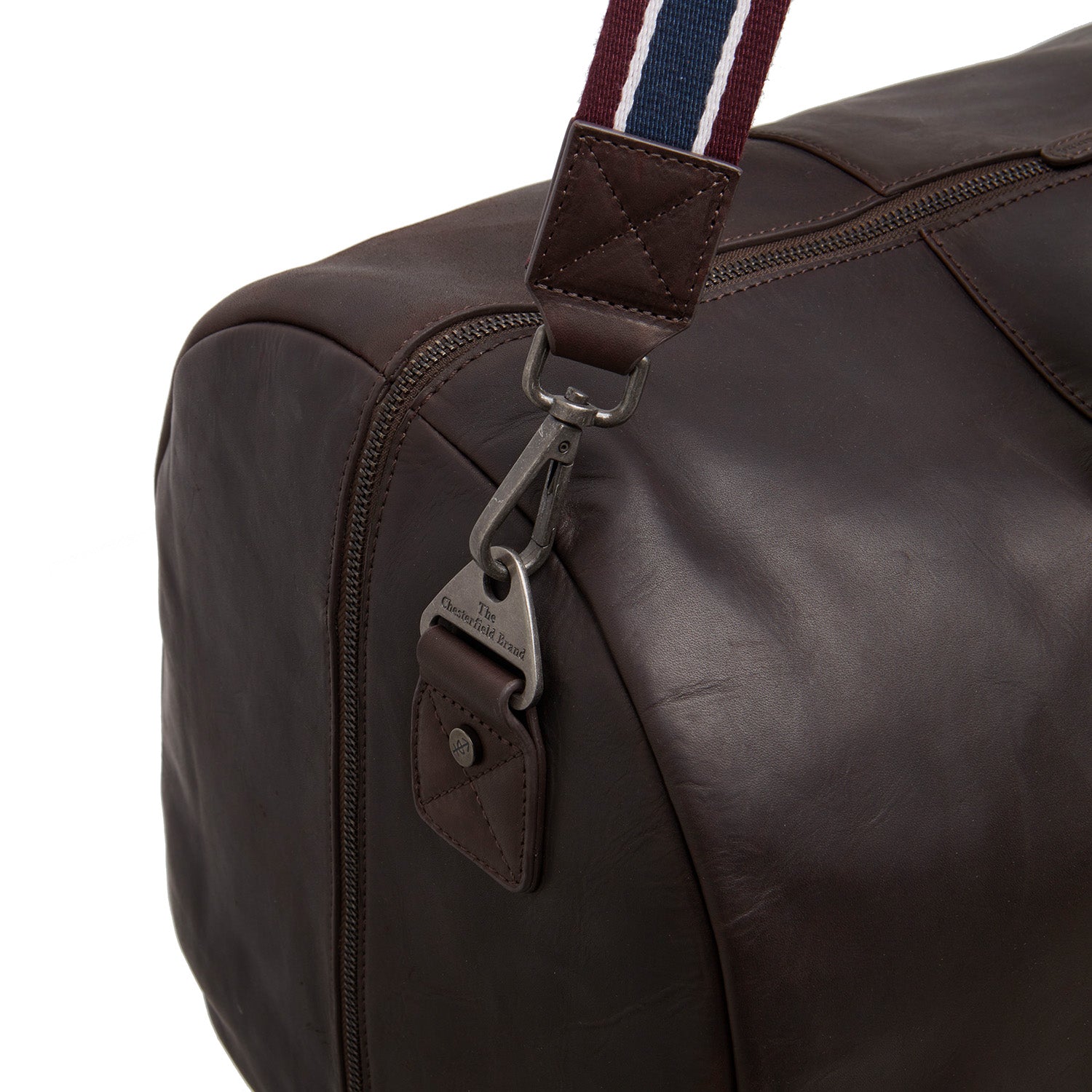 Sac de Voyage en Cuir Marron Hudson