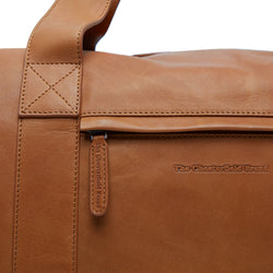 Leren Reistas Cognac Hudson