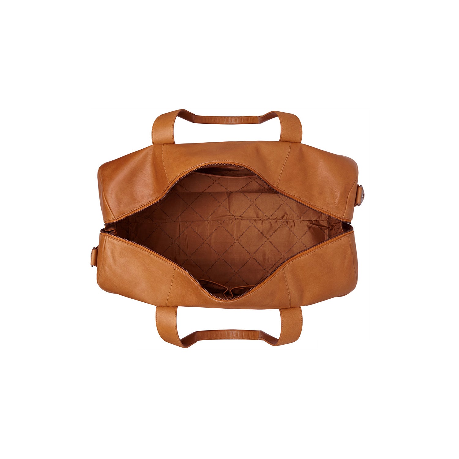 Sac de Voyage en Cuir Cognac Hudson