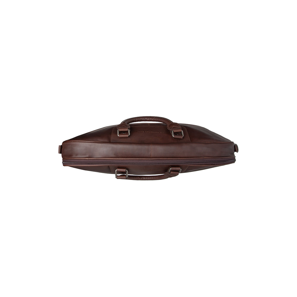Porte-habits en Cuir Marron Josh