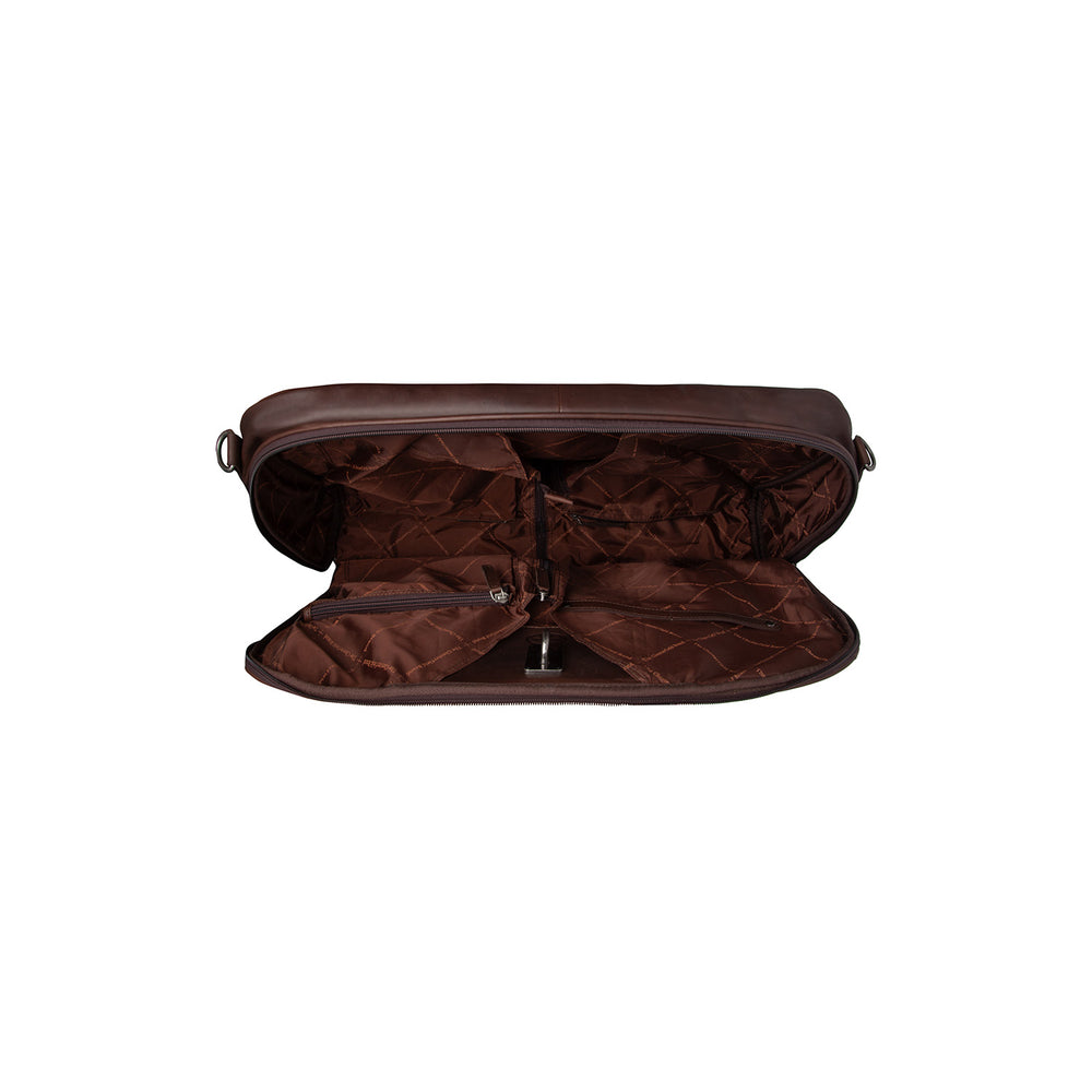 Porte-habits en Cuir Marron Josh