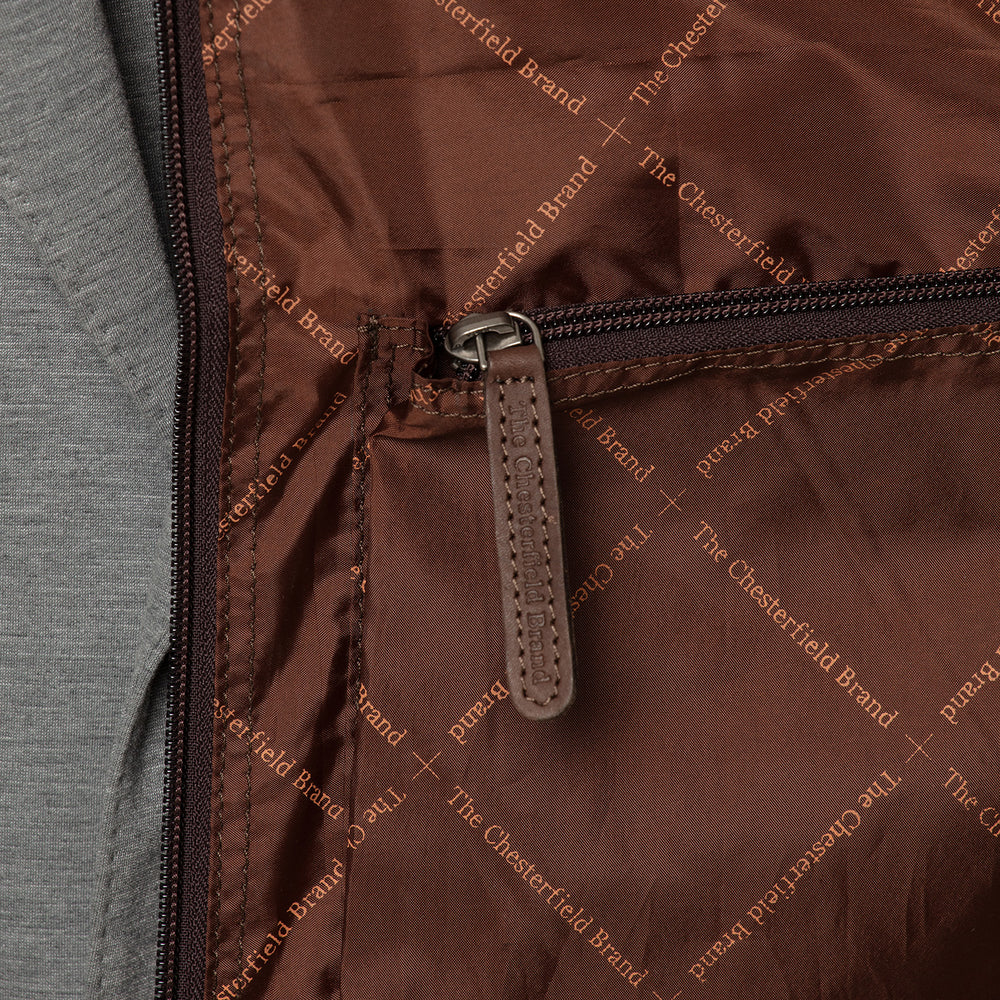 Porte-habits en Cuir Marron Josh