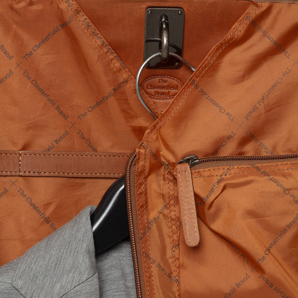Porte-habits en Cuir Cognac Josh