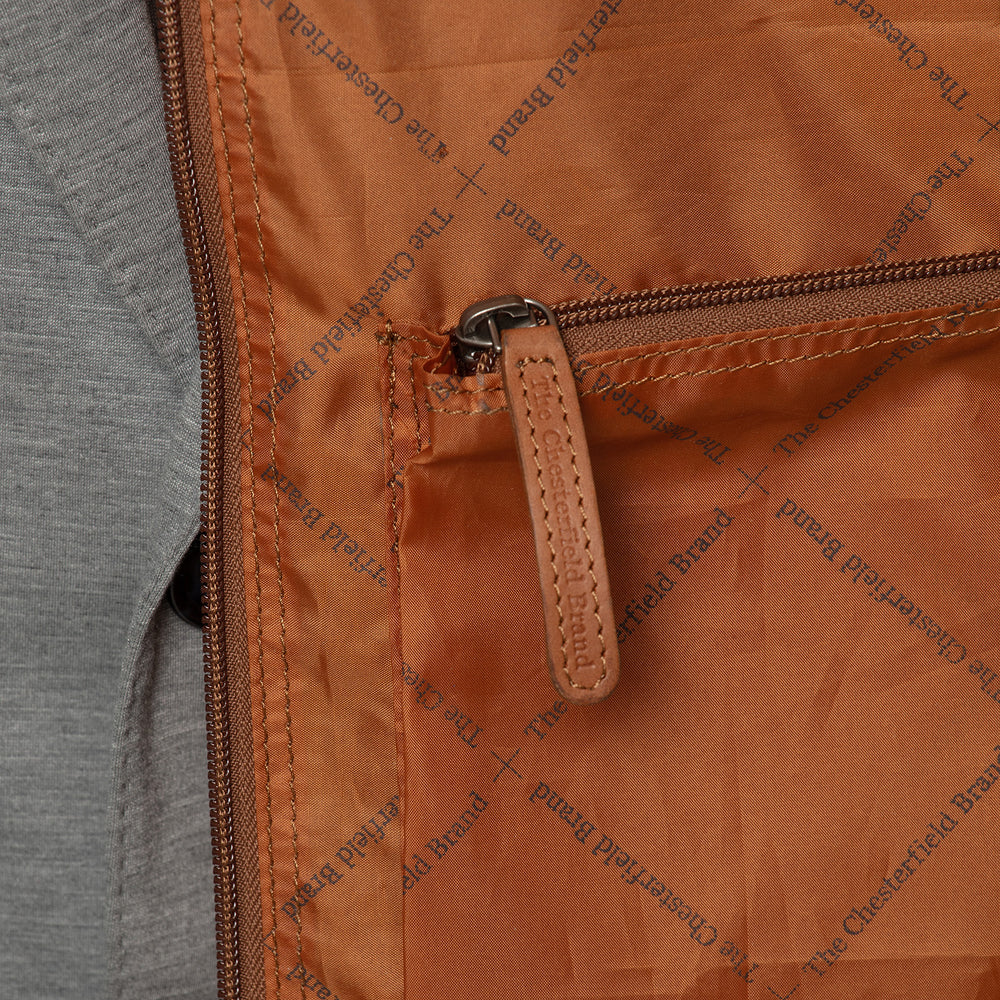 Porte-habits en Cuir Cognac Josh