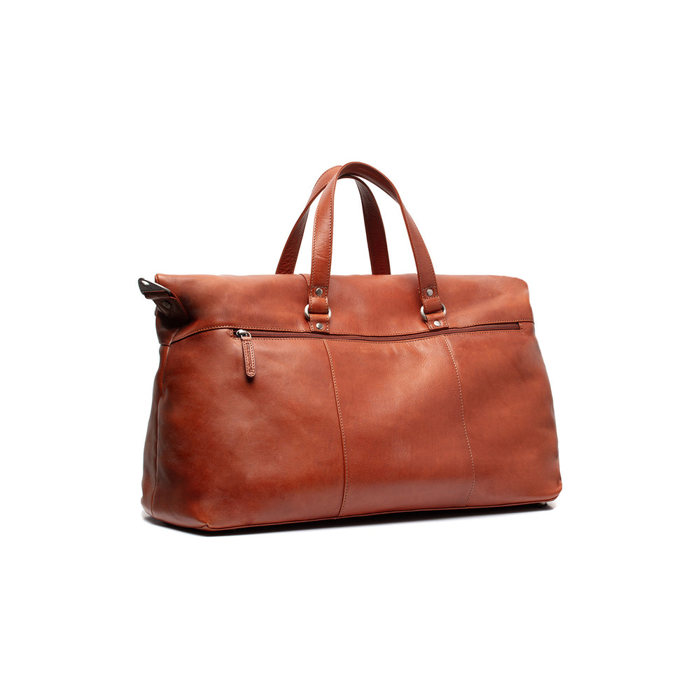 Sac Week-end en Cuir Cognac Lazio