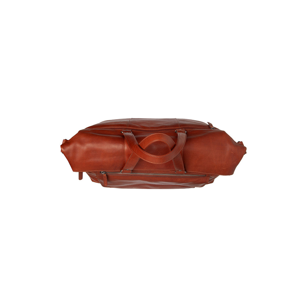 Sac Week-end en Cuir Cognac Lazio
