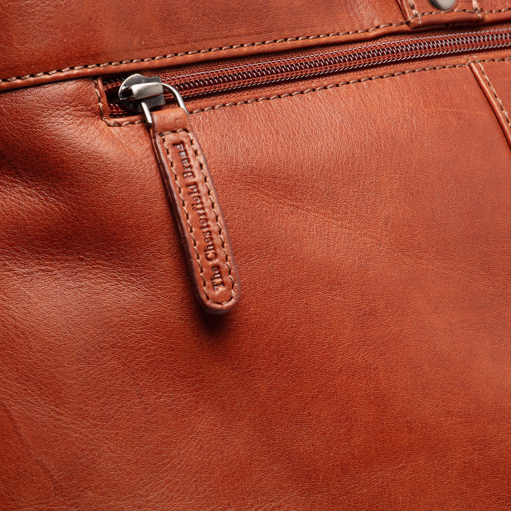 Sac Week-end en Cuir Cognac Lazio