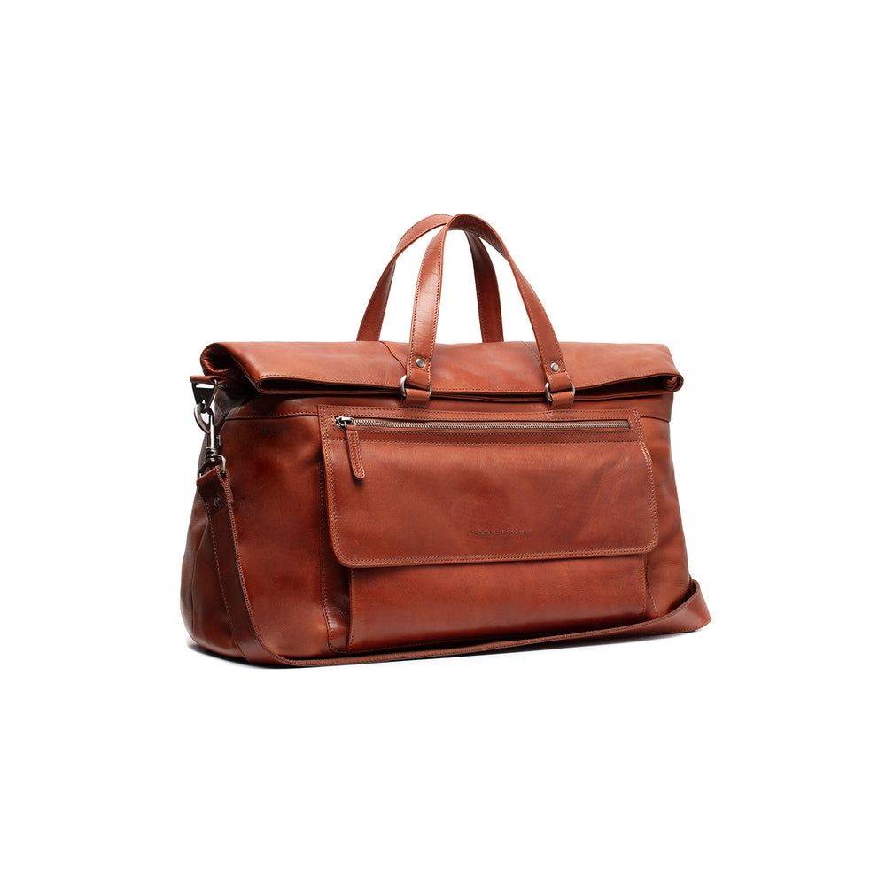 Sac Week-end en Cuir Cognac Lazio