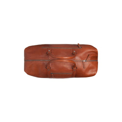 Sac de Voyage en Cuir Cognac Cavoli