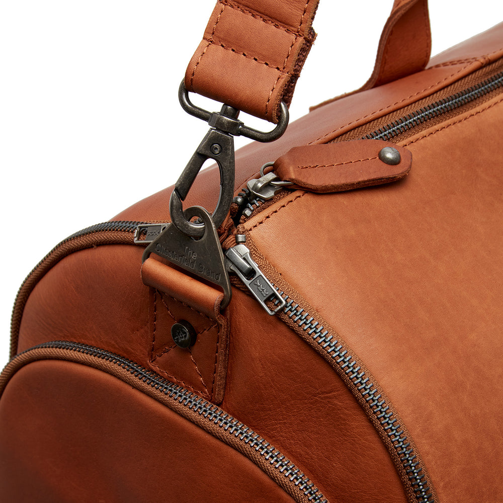 Porte-habits en Cuir Cognac Finlay