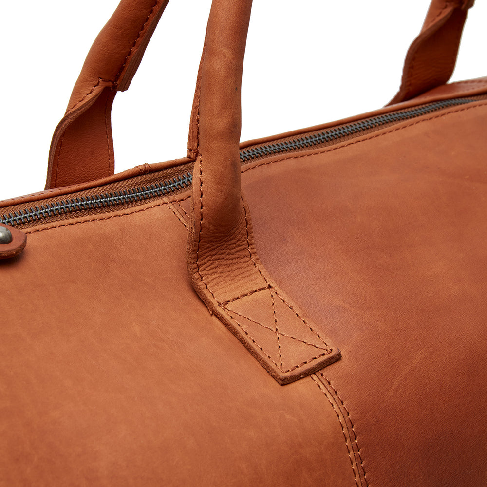 Porte-habits en Cuir Cognac Finlay