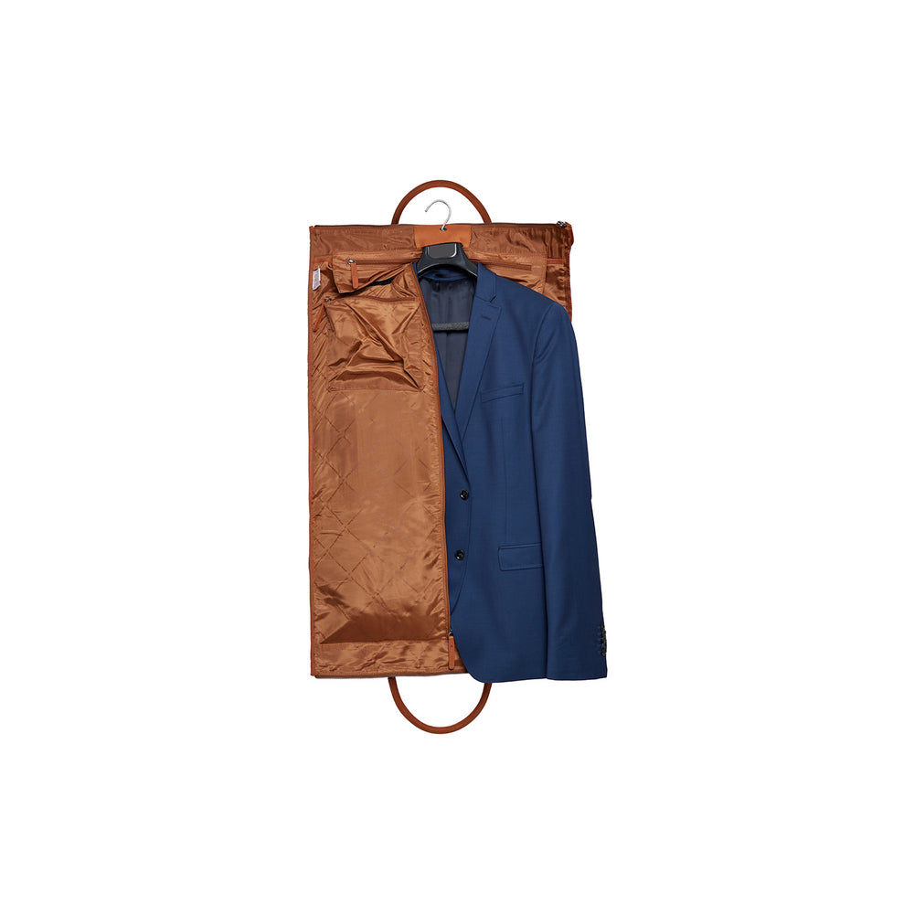 Porte-habits en Cuir Cognac Finlay