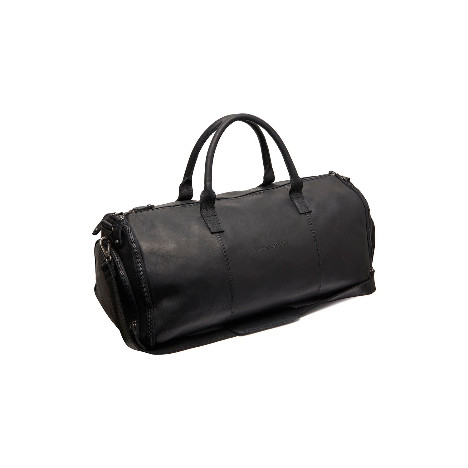 Leather Travel Bag Black Finlay