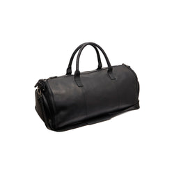 Leather Travel Bag Black Finlay