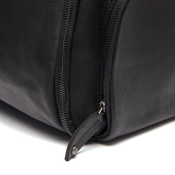Leather Travel Bag Black Finlay