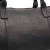 Leather Travel Bag Black Finlay