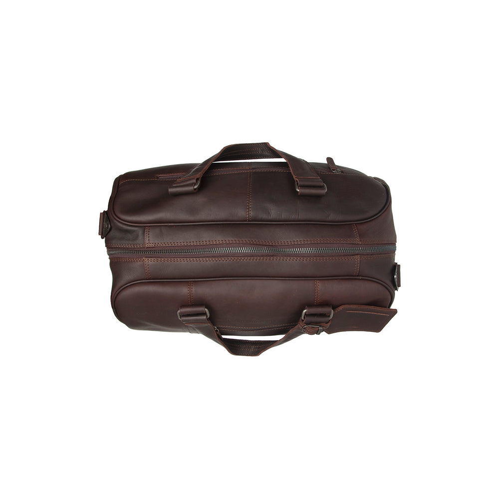 Leder Weekender Braun Volenza