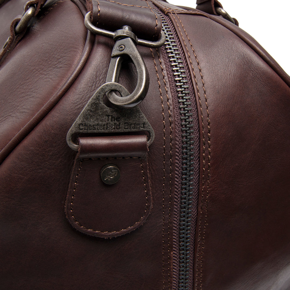 Leder Weekender Braun Volenza