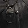 Leren Travel Bag Zwart Rivaro