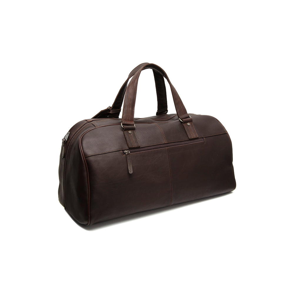 Leather Weekender Bag Brown Rivaro