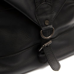 Leren Travel Bag Zwart Portsmouth 2