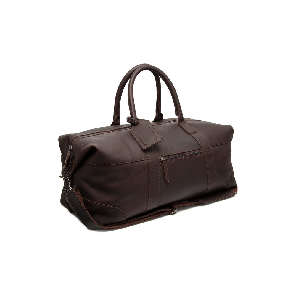 Leather Weekender Bag Brown Portsmouth II