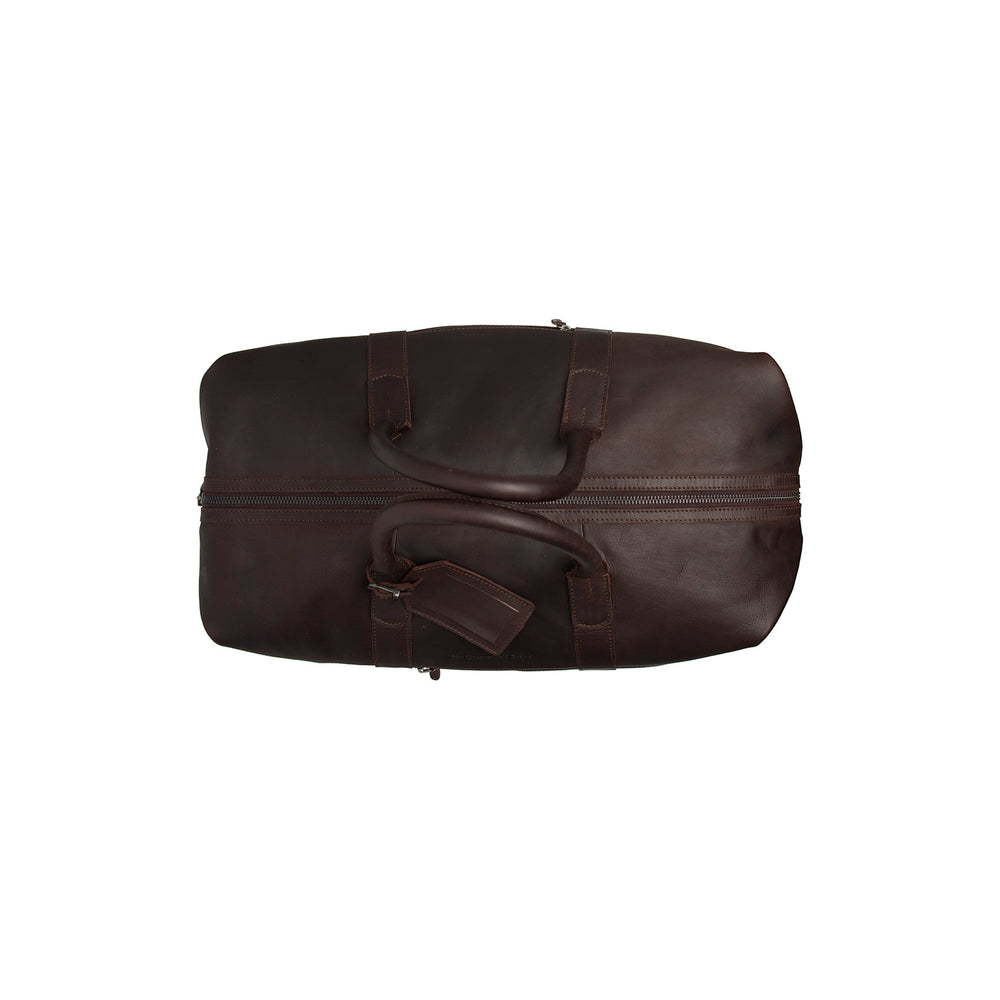 Leather Weekender Bag Brown Portsmouth II