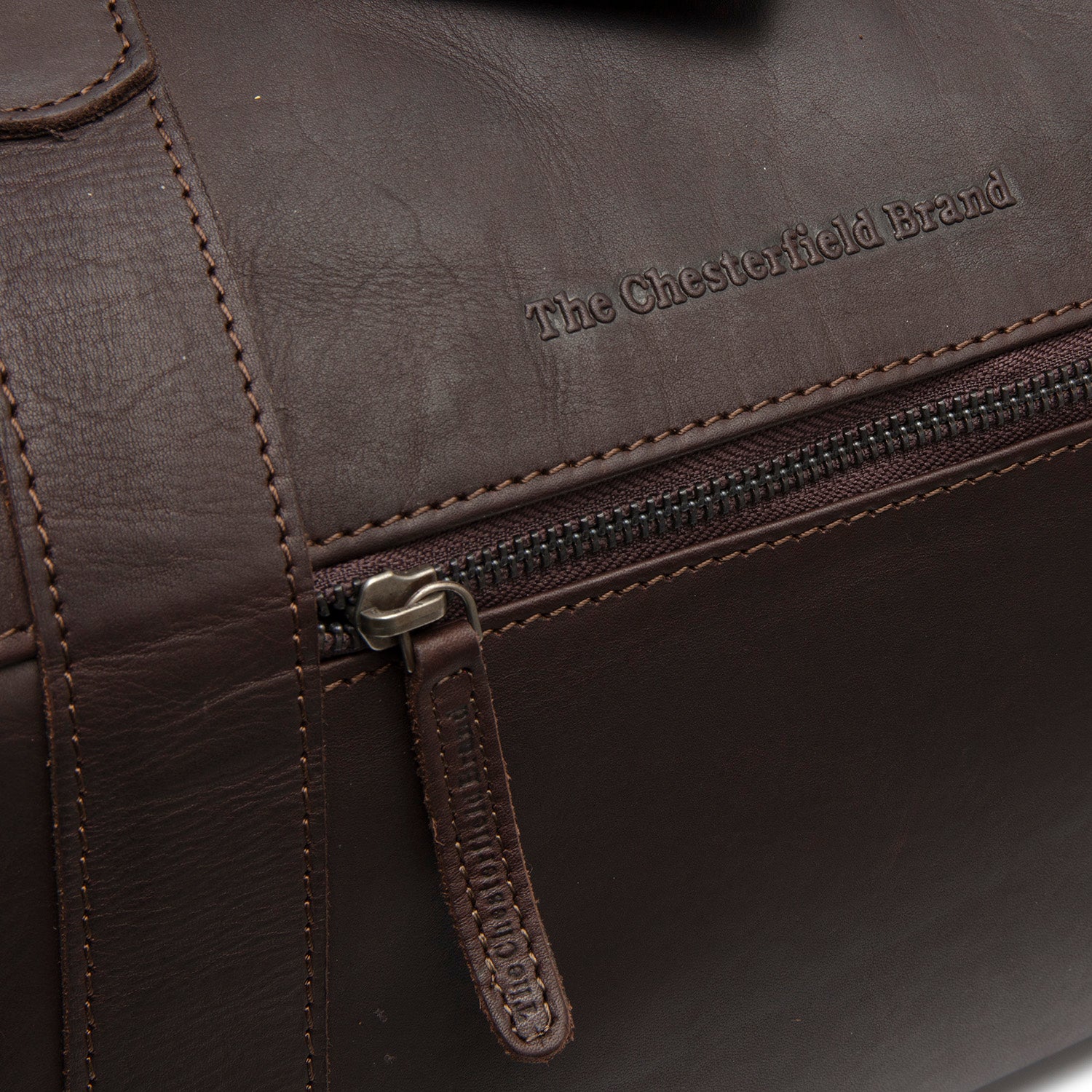 Leather Weekender Bag Brown Portsmouth 2 | The Chesterfield Brand