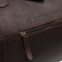 Leren Travel Bag Bruin Portsmouth 2