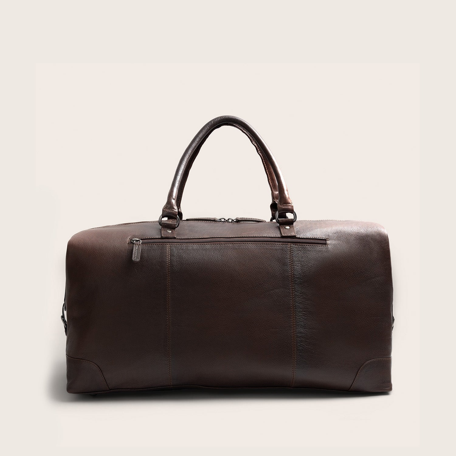 Sac Week-end en Cuir Marron Amaris
