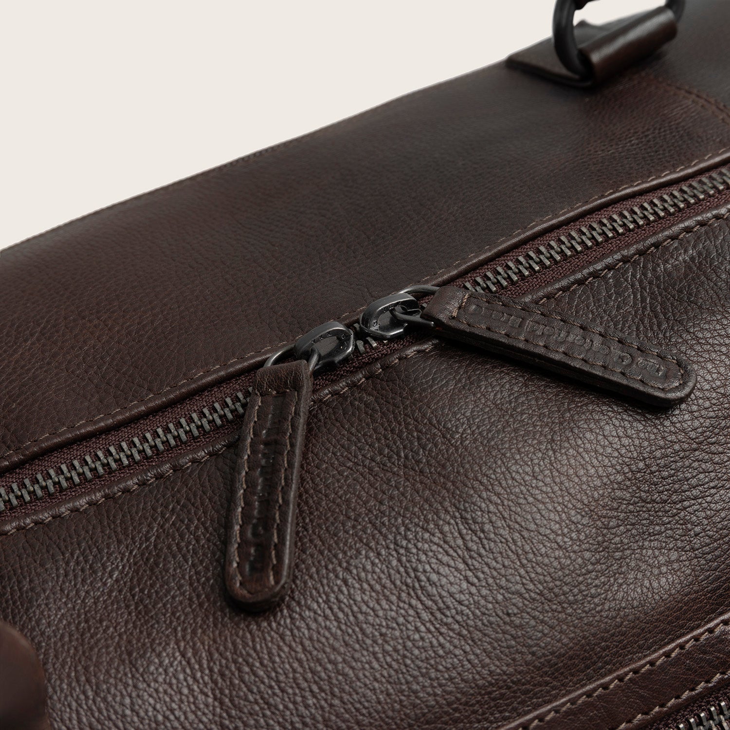 Sac Week-end en Cuir Marron Amaris