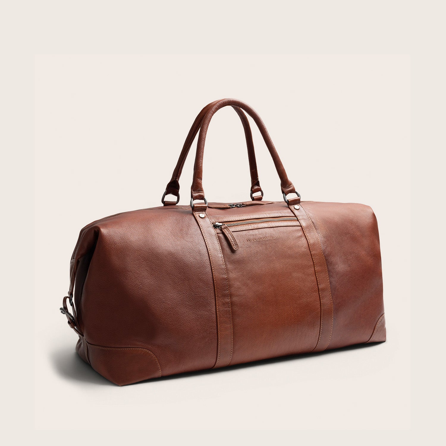 Leren Weekendtas Cognac Amaris