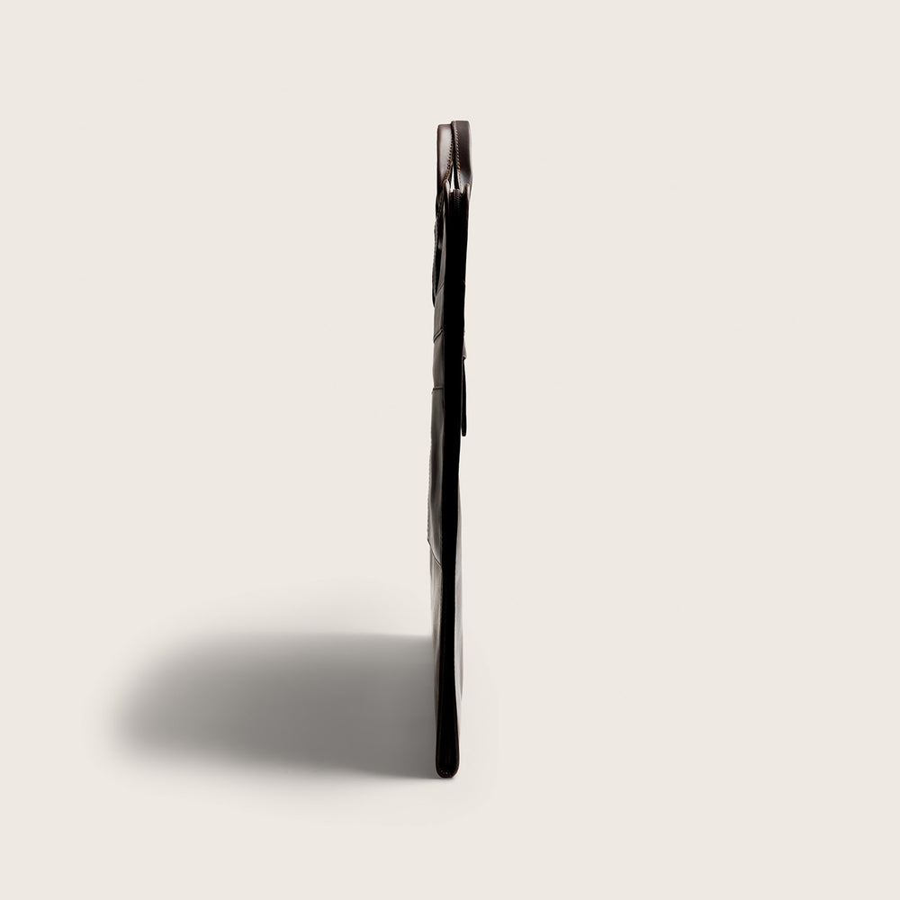 Porte-habits en Cuir Marron Carson