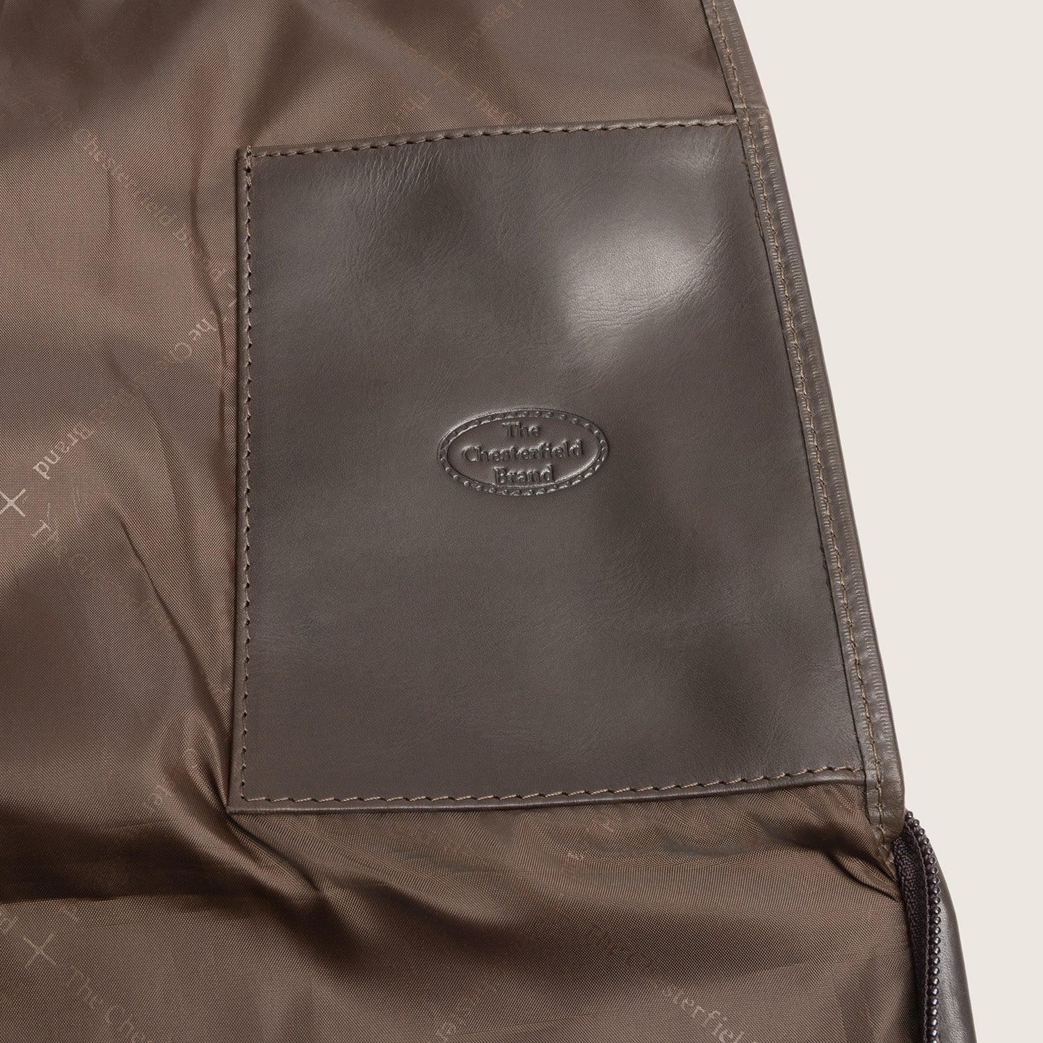 Leren Kledingtas Bruin Carson