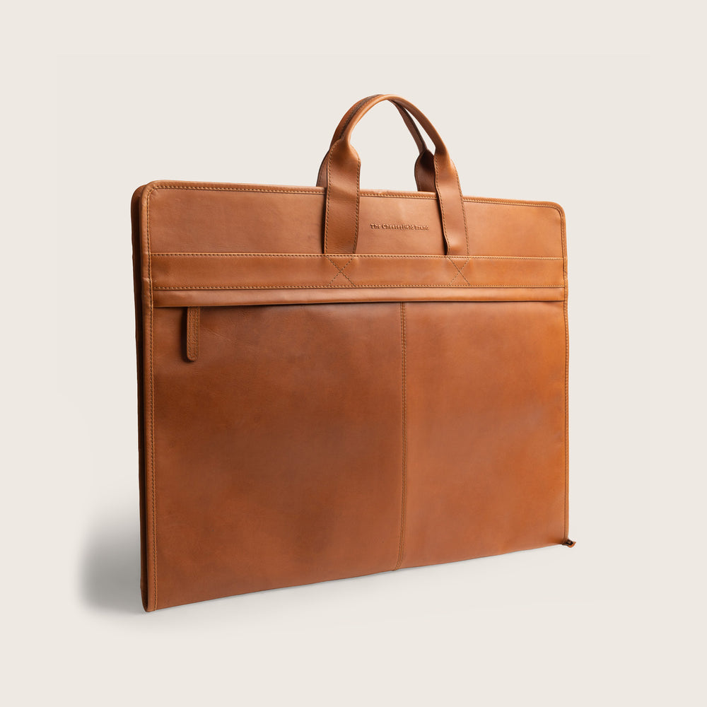 Porte-habits en Cuir Cognac Carson