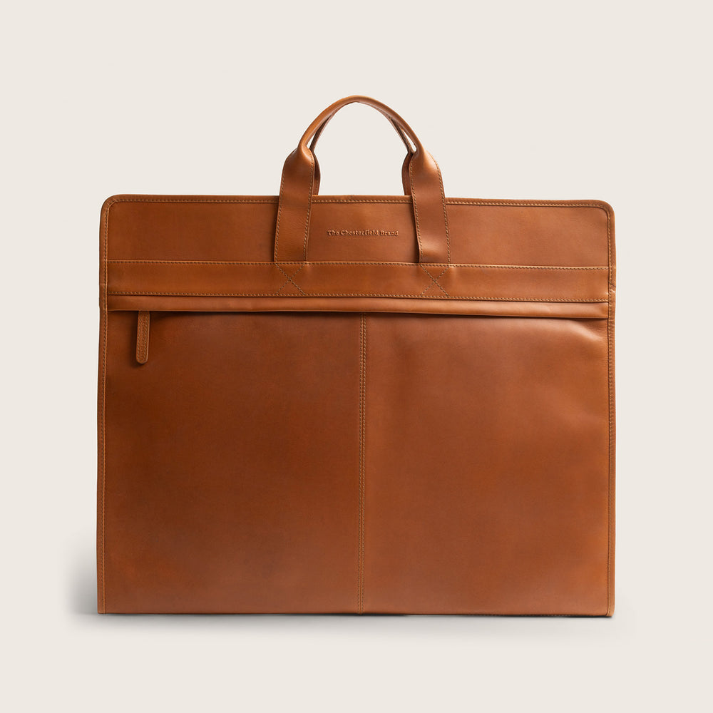Porte-habits en Cuir Cognac Carson