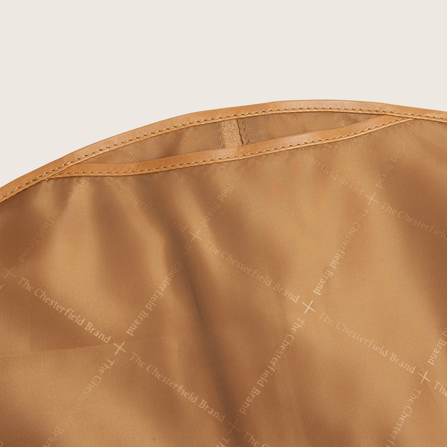Leather Garment Bag Cognac Carson