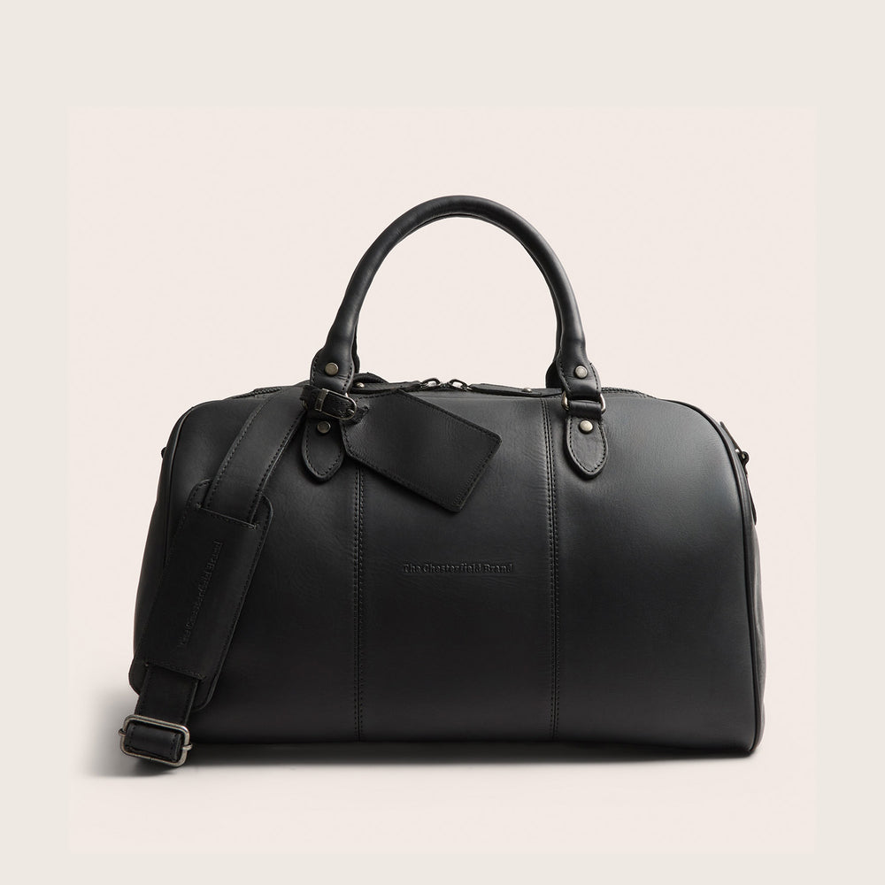 Sac Week-end en Cuir Noir Liam-II