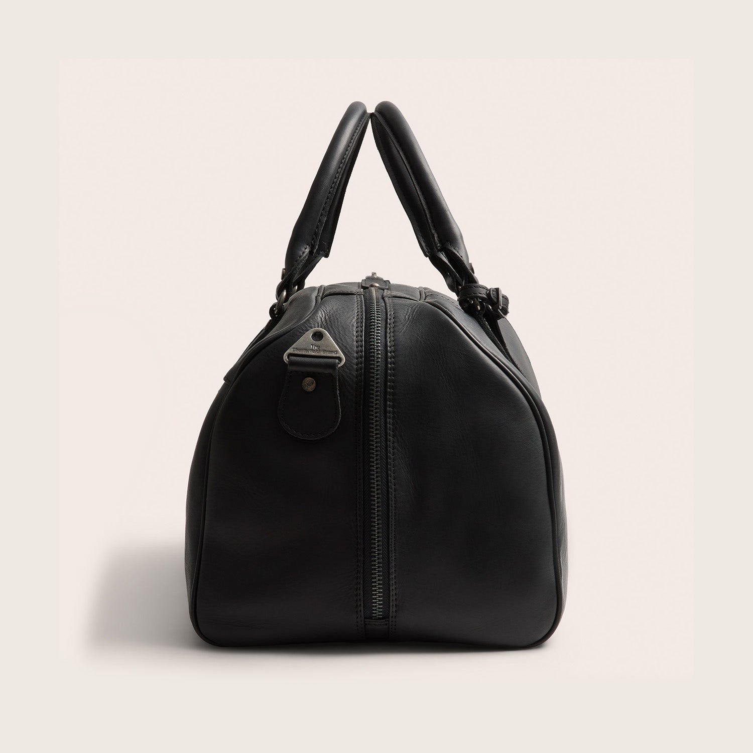 Leder Weekender Schwarz Liam-II