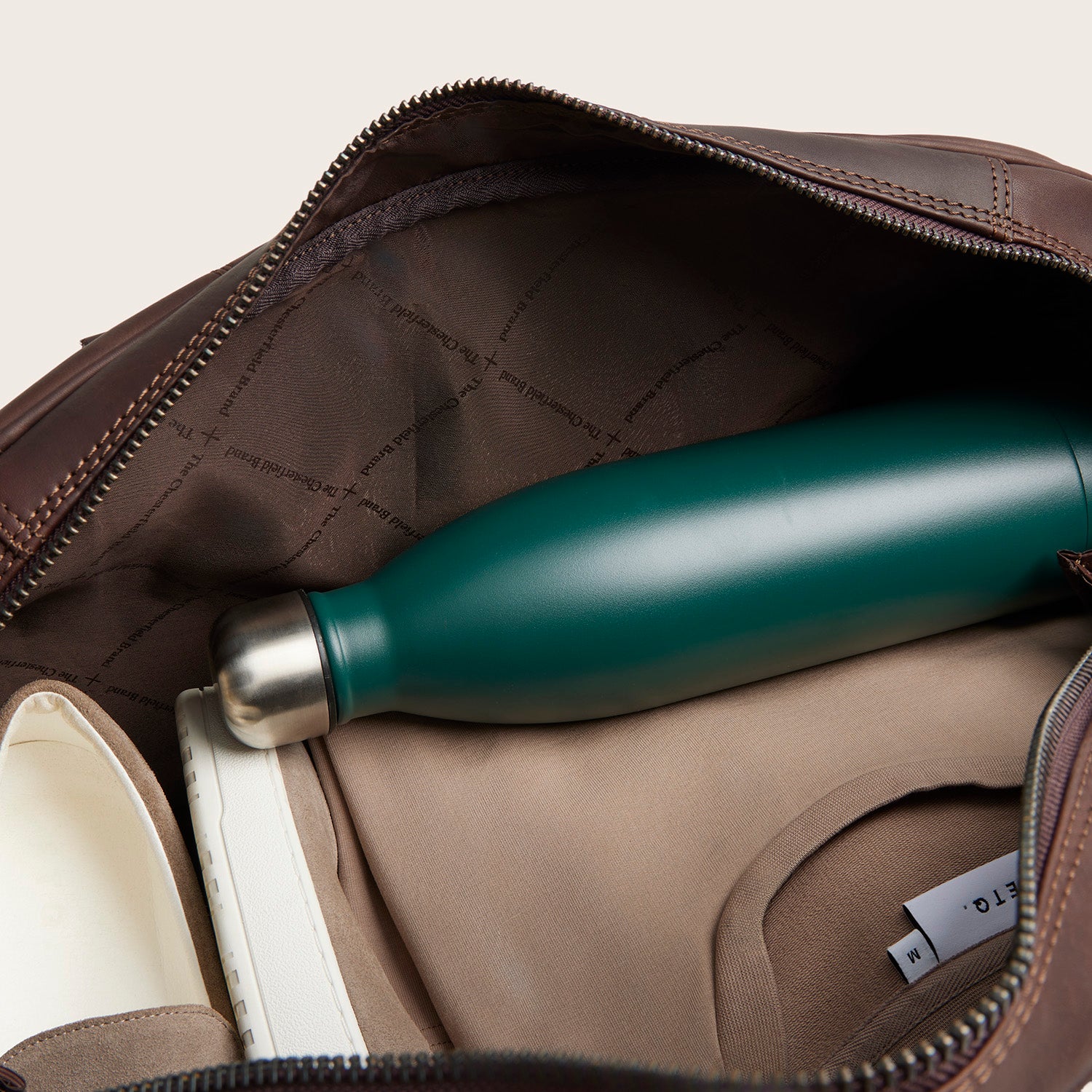 Leder Weekender Braun Liam-II
