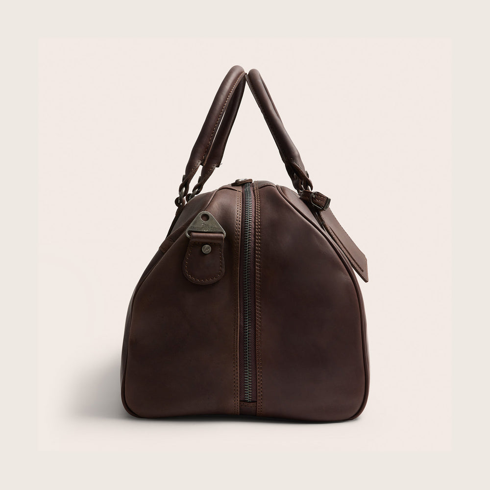 Sac Week-end en Cuir Marron Liam-II