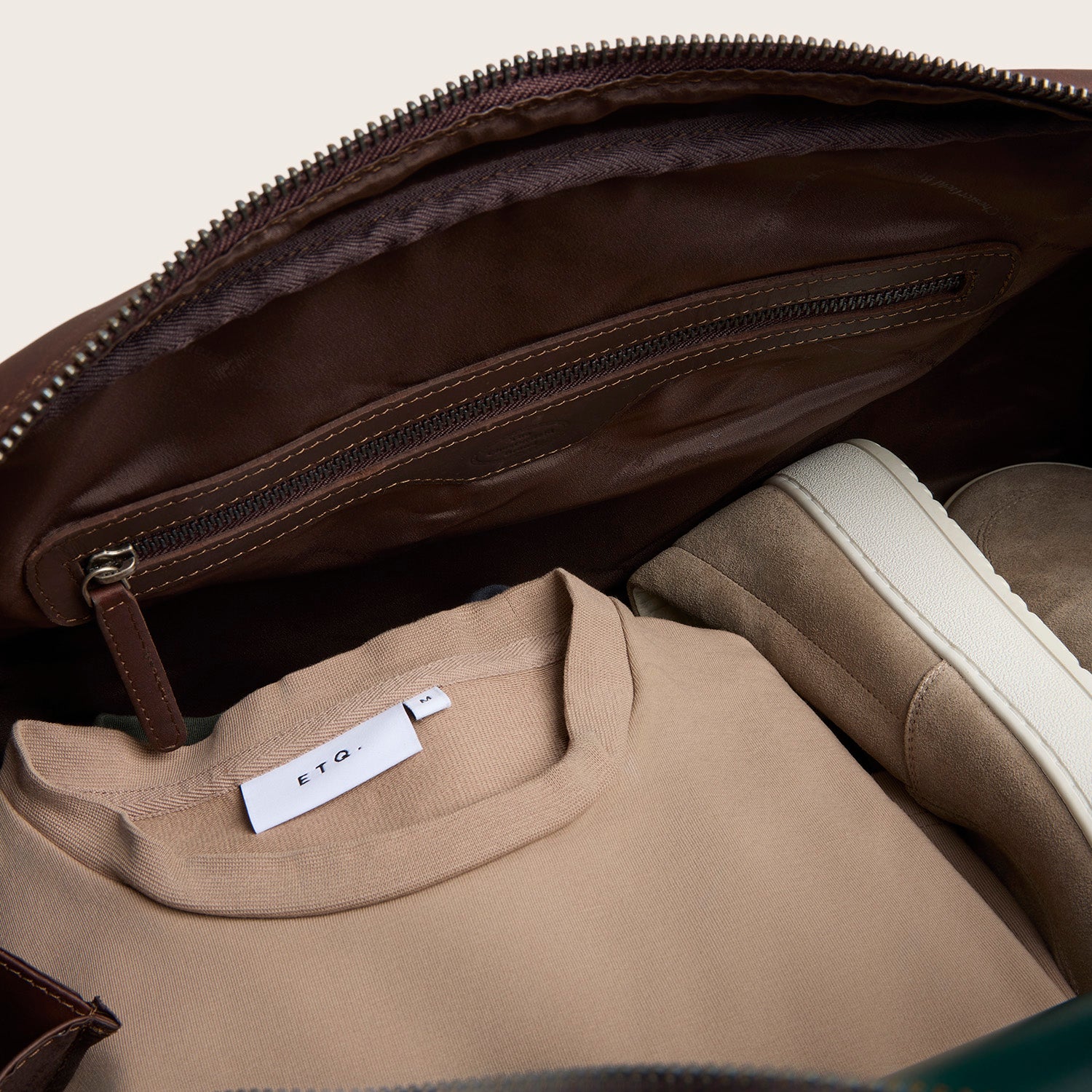 Leder Weekender Braun Liam-II