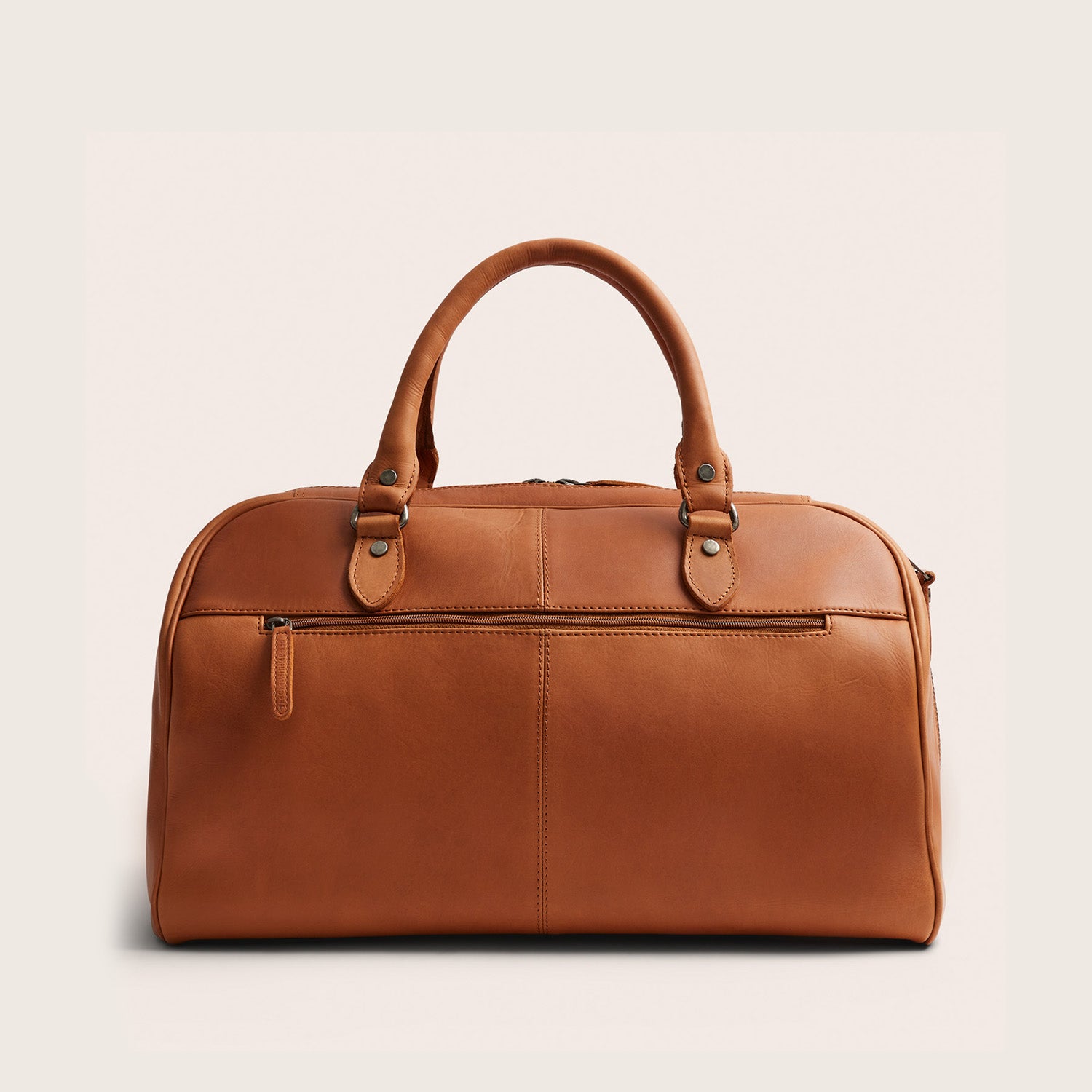 Leren Weekendtas Cognac Liam-II