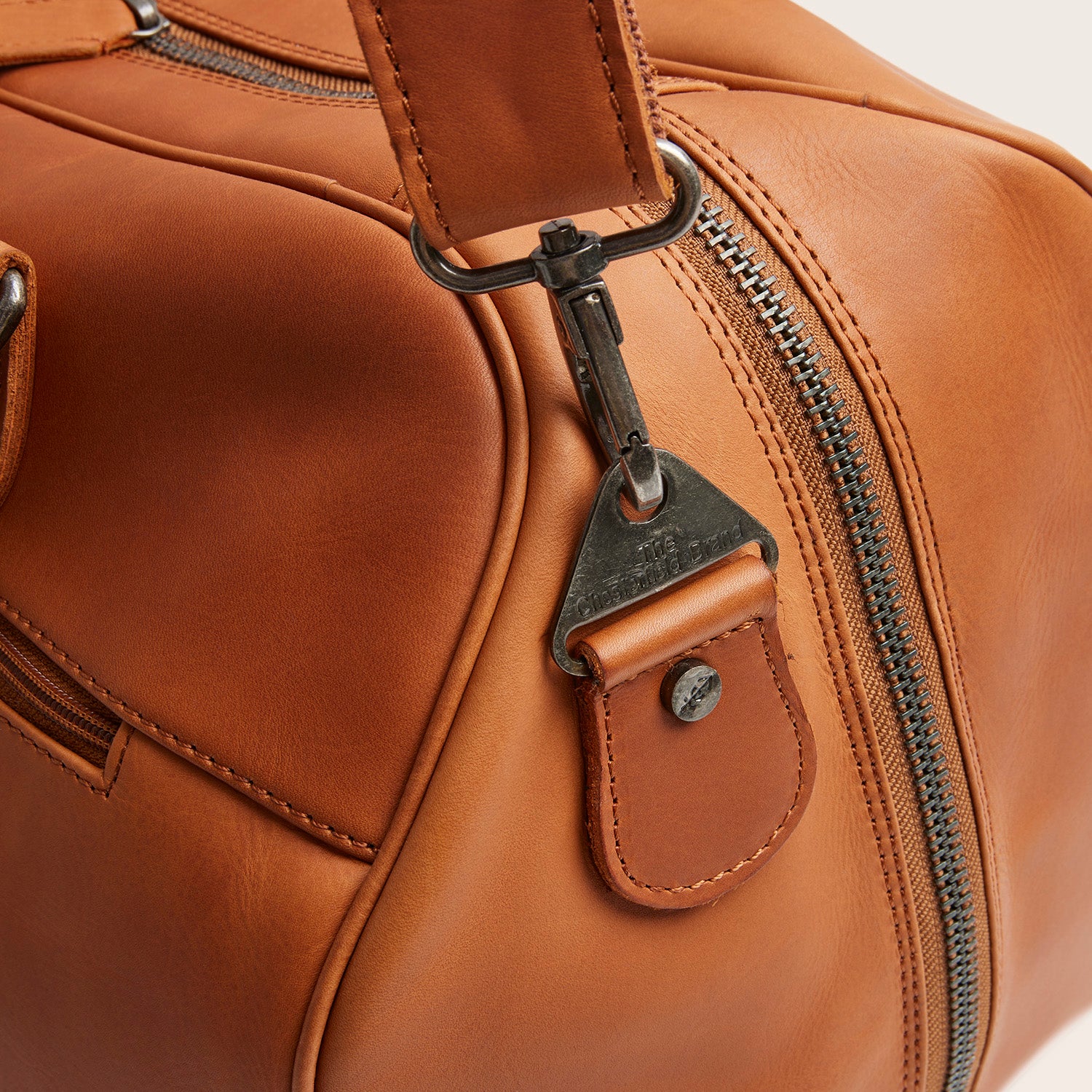 Leren Weekendtas Cognac Liam-II